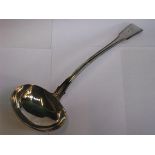 GEORGIAN SILVER SERVING LADLE, LONDON AS