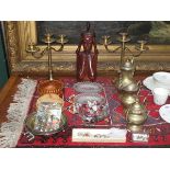 SUNDRY LOT INCLUDING SILVER PLATEDWARE,