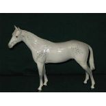 BESWICK GLAZED CERAMIC HORSE, APPROXIMAT