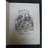 SIXTEEN VOLUMES ABOUT PUNCH, 1870s/80s,