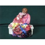 ROYAL DOULTON GLAZED CERAMIC FIGURE- FLOWER SELLER'S CHILDREN,