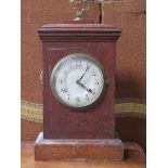 OAK CASED BRACKET CLOCK