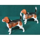 TWO BESWICK DOGS- CHAMPION WENDOVER BILLY