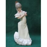 NAO GLAZED CERAMIC FIGURE- FLAMENCO DANCER,