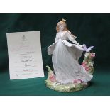 ROYAL WORCESTER LIMITED EDITION CERAMIC FIGURE - TITANIA THE QUEEN OF THE FAIRIES