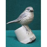 POOLE POTTERY STONEWARE ROBIN, MODELLED BY BARBARA LINLEY ADAMS,