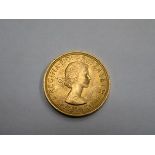 1958 GOLD FULL SOVEREIGN