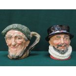 TWO ROYAL DOULTON CHARACTER JUGS- BEEFEATER AND OWD MAC