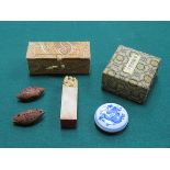 ORIENTAL SOAPSTONE SEAL STAMP,