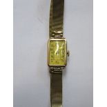 14k (585) GOLD LADIES WRISTWATCH