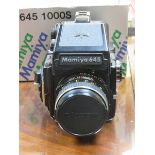 MAMIYA 645 CAMERA AND ACCESSORIES