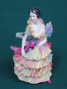 ROYAL DOULTON GLAZED CERAMIC FIGURE- PAMELA,