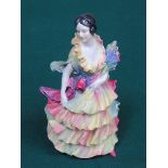 ROYAL DOULTON GLAZED CERAMIC FIGURE- PAMELA,