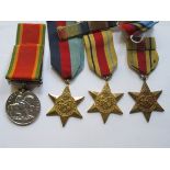 FIRST WAR MEDAL TO SJT. S.K. McNALLY 8th S.A.I.