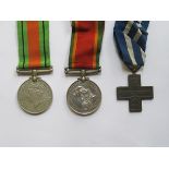 TWO SECOND WAR MEDALS INCLUDING AFRICA SERVICE MEDAL TO 25719 T.T.L. DUDLEY.