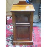 MAHOGANY POT CUPBOARD