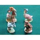 ROYAL ALBERT BEATRIX POTTER FIGURES- PETER RABBIT,