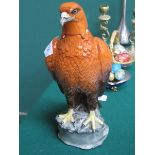 BESWICK BENEAGLES GOLDEN EAGLE CERAMIC DECANTER