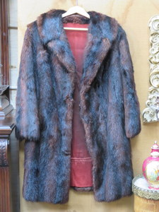 VINTAGE FUR COAT BY VICTOR SEGALL