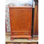 REPRODUCTION YEW MEDIA CABINET