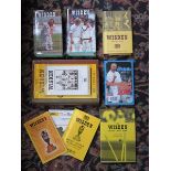 SMALL PARCEL OF WISDEN BOOKS INCLUDING AUSTRALIA, ETC.