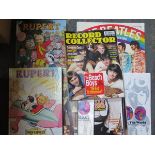 BEATLES MAGAZINES, RUPERT ANNUALS ETC.