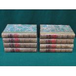 SET OF EIGHT VOLUMES - THE DRAMATIC WORKS OF SHAKESPEARE 1825