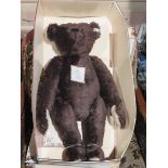 STEIFF LIMITED EDITION BRITISH COLLECTORS 1907 REPLICA TEDDY BEAR,