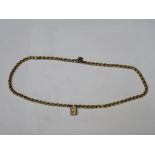 VICTORIAN STYLE 9ct GOLD CHAIN
