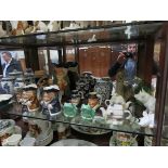 LARGE QUANTITY OF VARIOUS CERAMICS INCLUDING ROYAL DOULTON, CARLTON WARE,