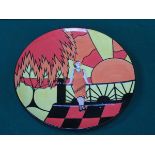 LORNA BAILEY LIMITED EDITION CIRCULAR CERAMIC CHARGER, No.