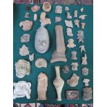 PARCEL OF VARIOUS INTERESTING MEDIEVAL ANCIENT GREEK STYLE STONE CARVINGS