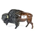 Beswick figure of a bison