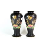 Pr of Shaw and Copestake vases (26cm)