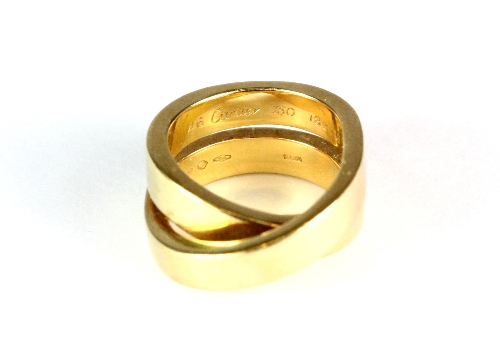 An 18ct gold Cartier twist ring (I) - Image 2 of 3