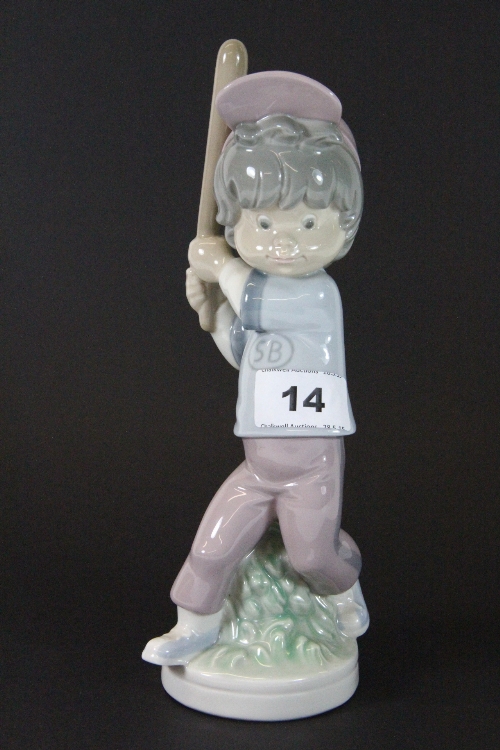 A Lladro Sport-Billy figure, H 24cm