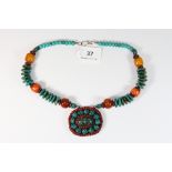 A Tibetan necklace