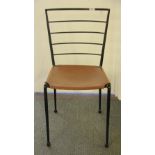 A leather seat Ladderax chair