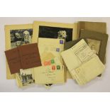 A quantity of mixed wartime ephemera and other photographs