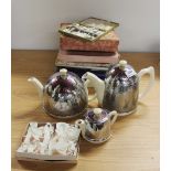 Heatmaster teaset, a quantity of vintage cutlery etc...