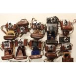 12 vintage Voigtlander and Zeiss Icon cameras