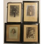 4 Early framed photographs