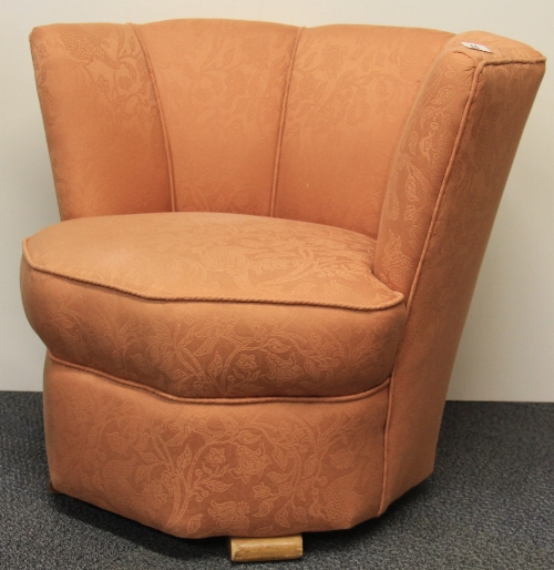 An Art Deco tub chair, H. 63cm. - Image 2 of 2