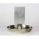 An Asprey hallmarked silver matchbox holder c. 1924.