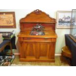 A Victorian mahogany chiffonier, having