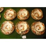 A set of six Masons Ironstone Mandalay t