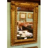 A 19th century giltwood and gesso wall m