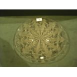 A circa 1920's Rene Lalique dish, decora