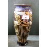 A Royal Doulton vase of waisted cylindri
