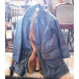 A Barbour Gamefair waxed jacket size 38,